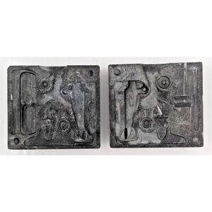 A. C. Gilbert Kaster Lead Mold Air Plane